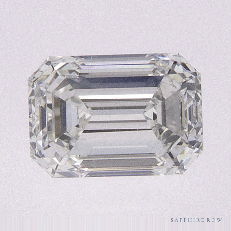 0.60 ct natural diamond, emerald cut | Sapphire Row · cut7