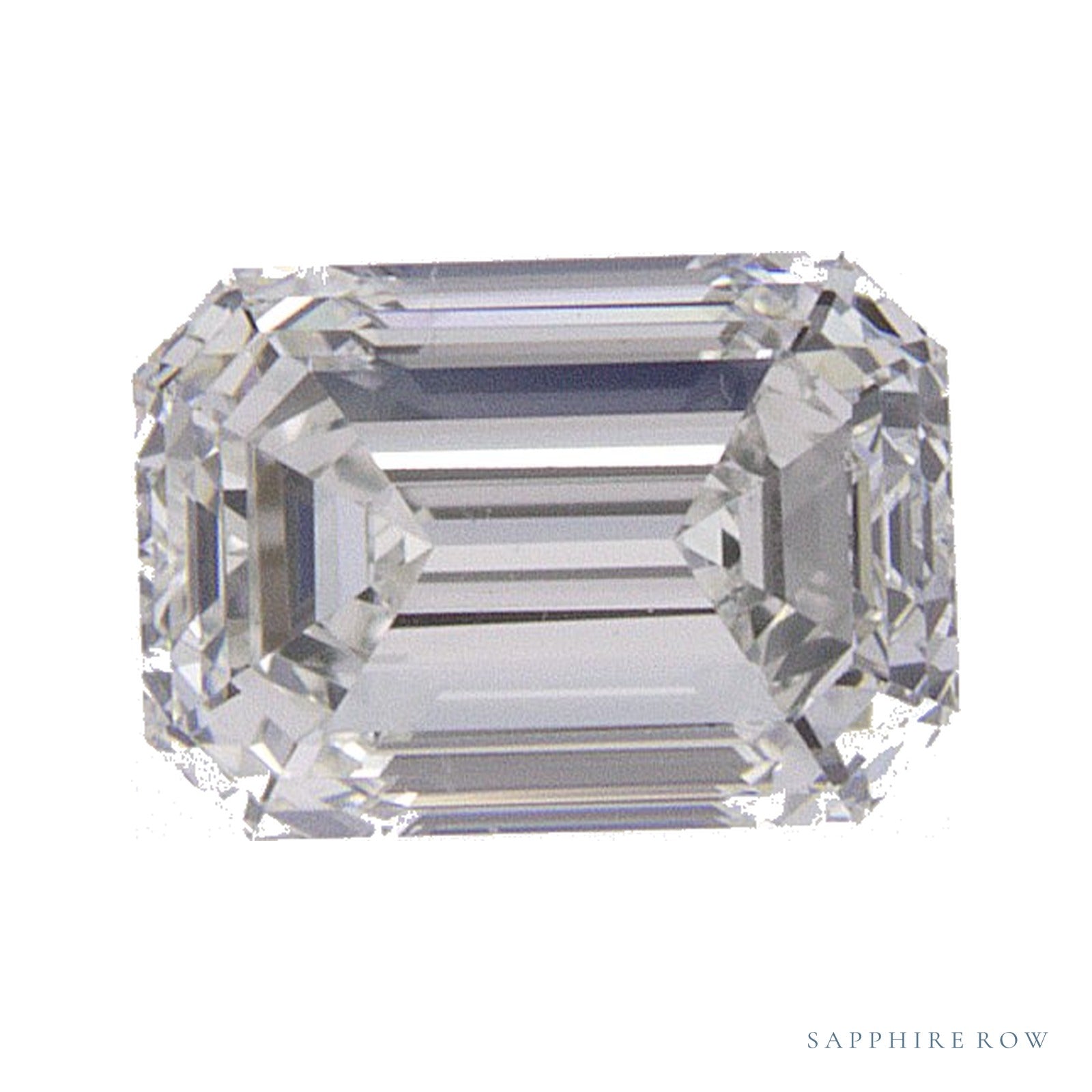 0.60 ct natural diamond, emerald cut | Sapphire Row · cut4