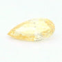 0.60 ct lab-grown fancy vivid yellow diamond, pear cut | Sapphire Row · cut7