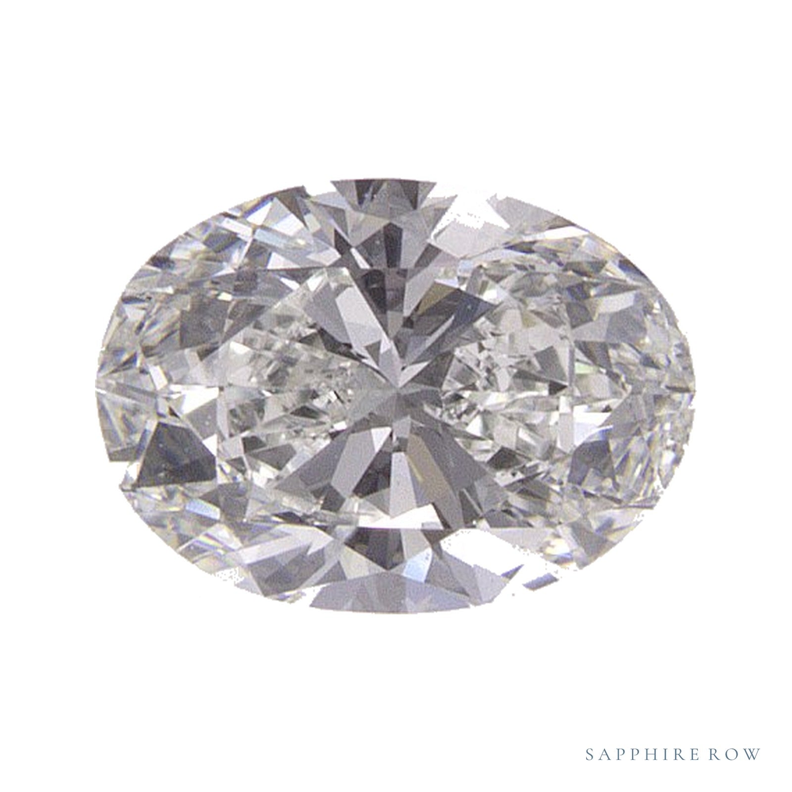 0.59 ct natural diamond, oval cut | Sapphire Row · cut4