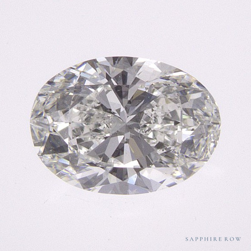 0.59 ct natural diamond, oval cut | Sapphire Row · cut7