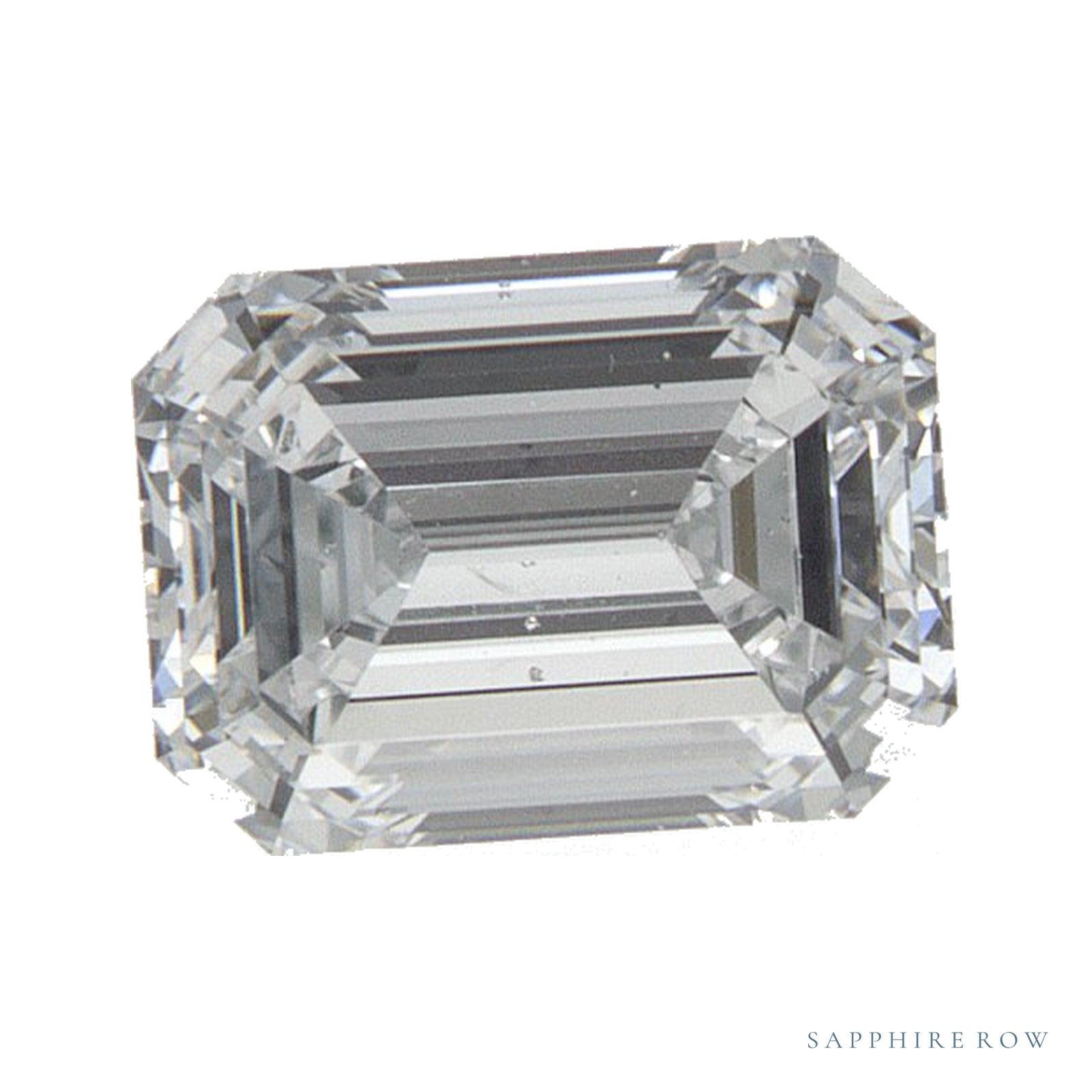 0.59 ct natural diamond, emerald cut | Sapphire Row · cut4