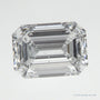 0.59 ct natural diamond, emerald cut | Sapphire Row · cut7