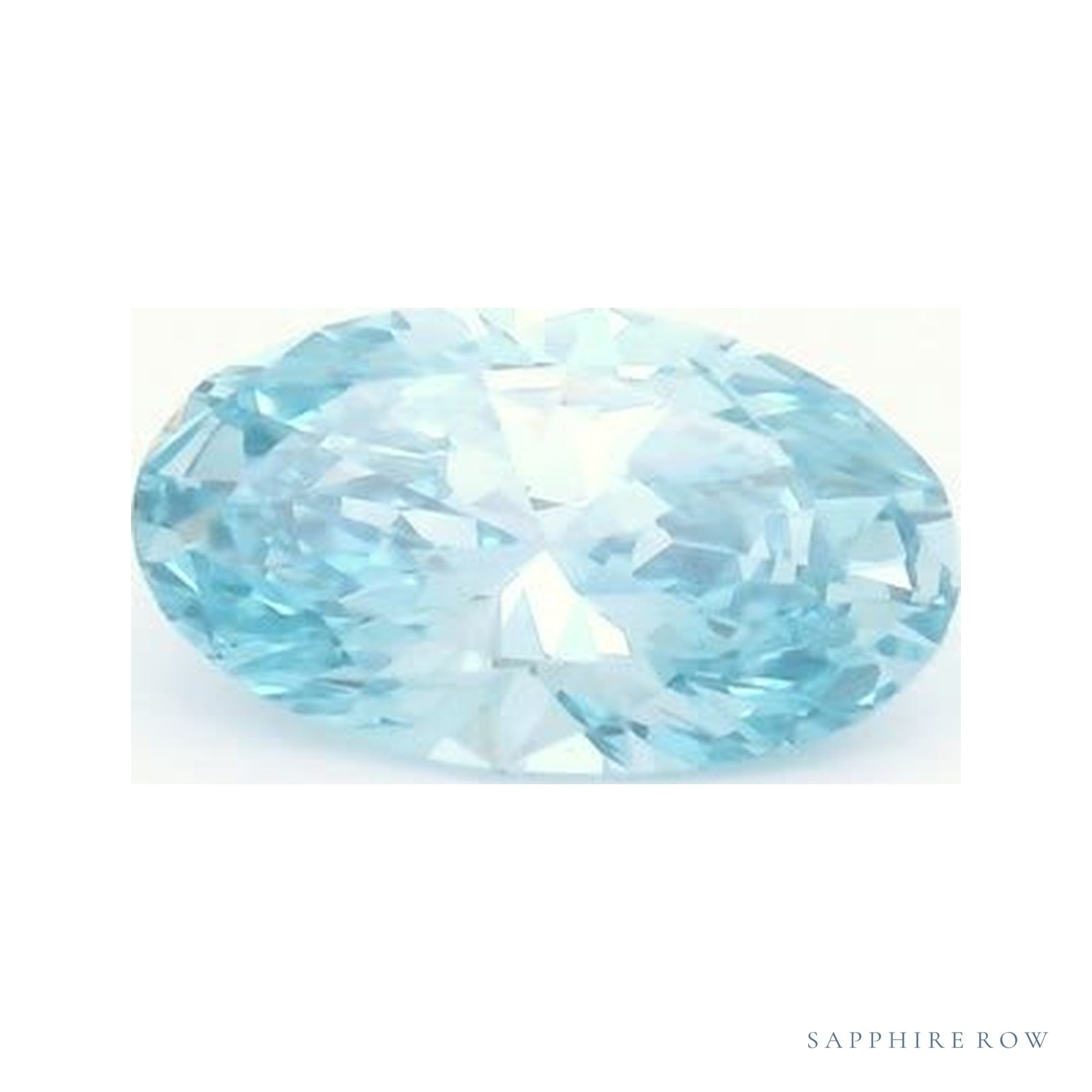 0.59 ct lab-grown fancy vivid blue diamond, oval cut | Sapphire Row · cut4