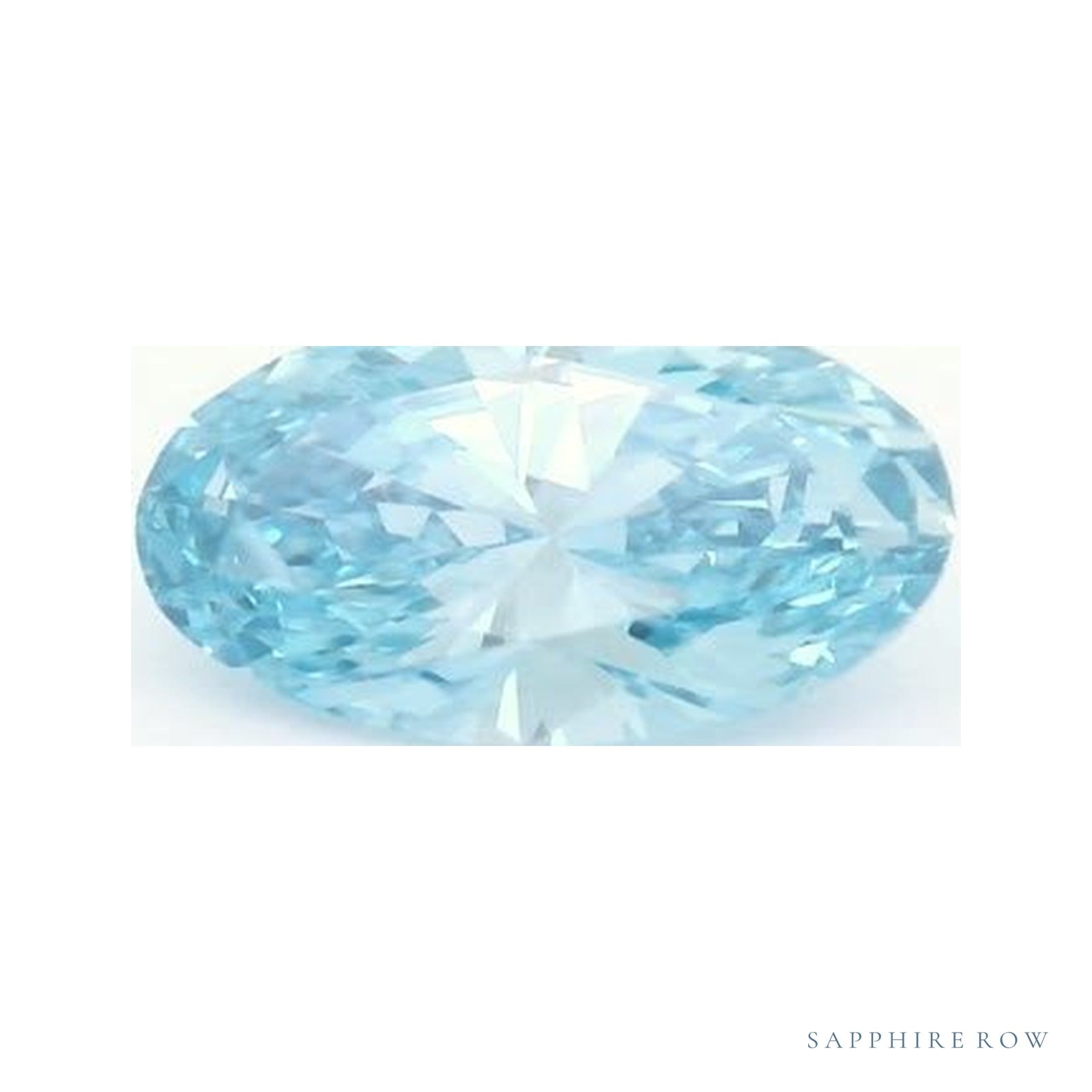 0.59 ct lab-grown diamond, oval cut | Sapphire Row · cut4