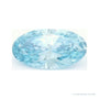 0.59 ct lab-grown fancy vivid blue diamond, oval cut | Sapphire Row · cut4