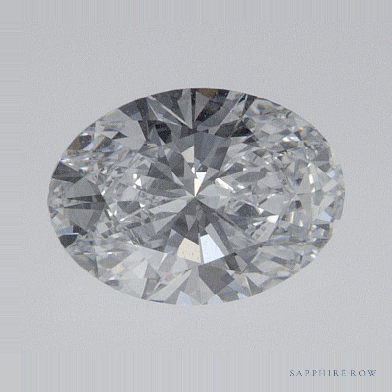 0.59 ct lab-grown diamond, oval cut | Sapphire Row · cut7