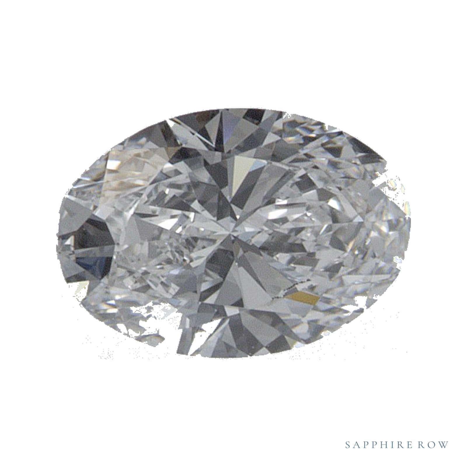 0.59 ct lab-grown diamond, oval cut | Sapphire Row · cut4