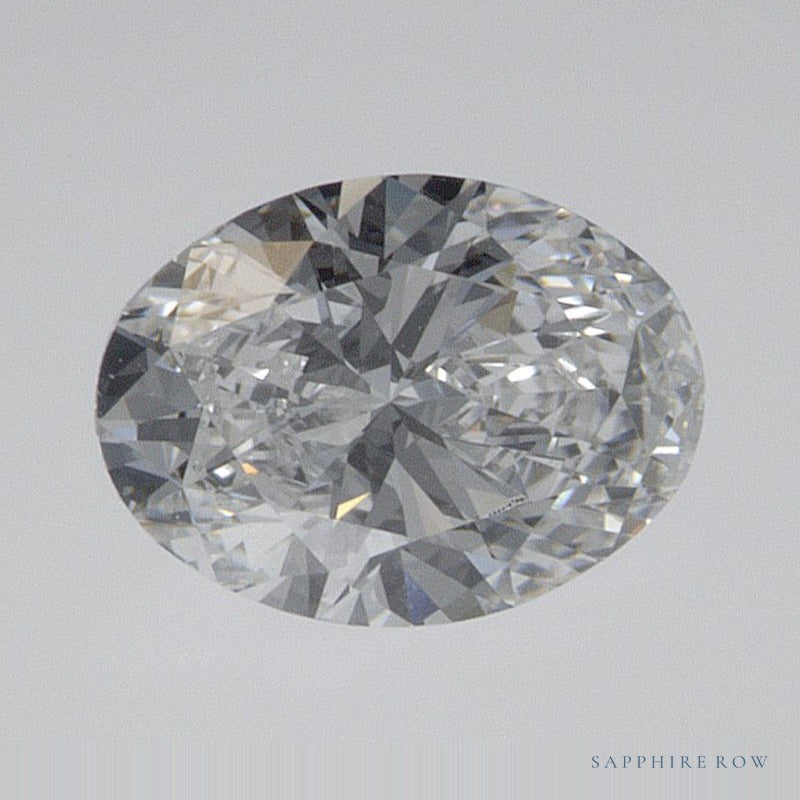 0.59 ct lab-grown diamond, oval cut | Sapphire Row · cut7