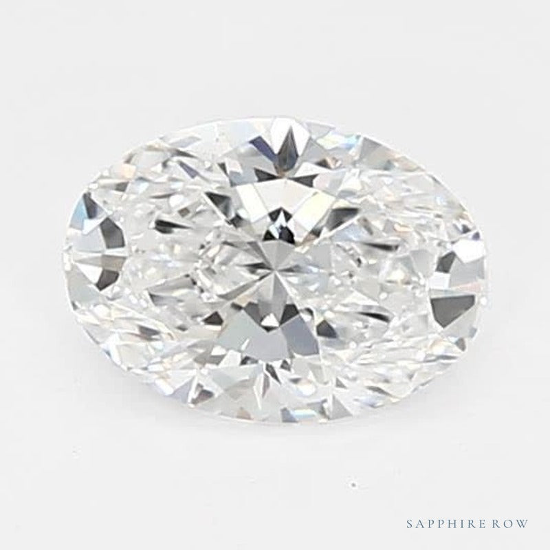 0.59 ct lab-grown diamond, oval cut | Sapphire Row · cut7