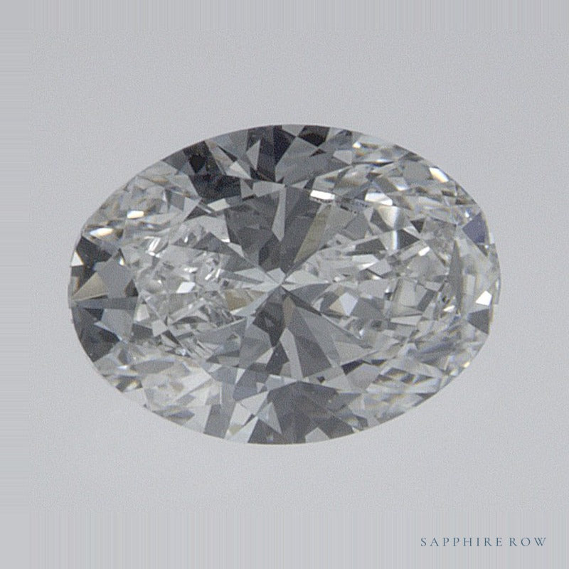 0.58 ct lab-grown diamond, oval cut | Sapphire Row · cut7
