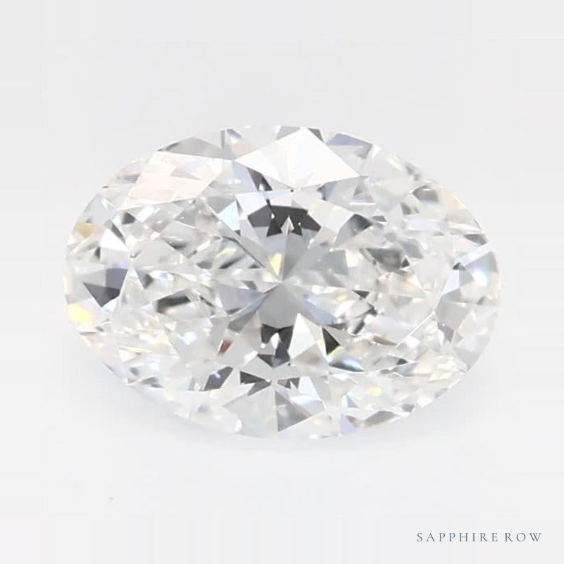 0.58 ct lab-grown diamond, oval cut | Sapphire Row · cut7