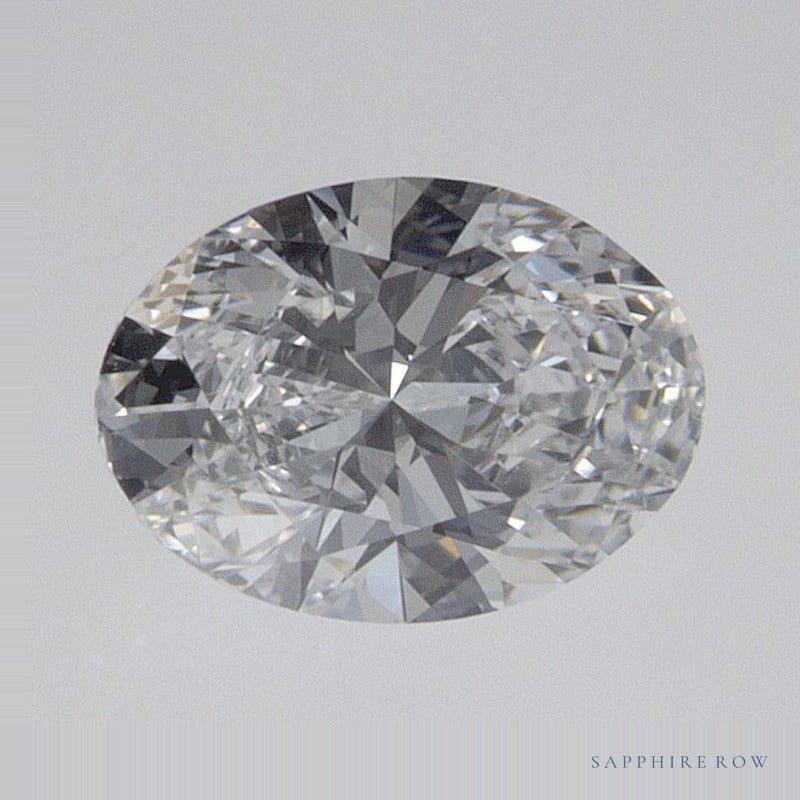 0.58 ct lab-grown diamond, oval cut | Sapphire Row · cut7