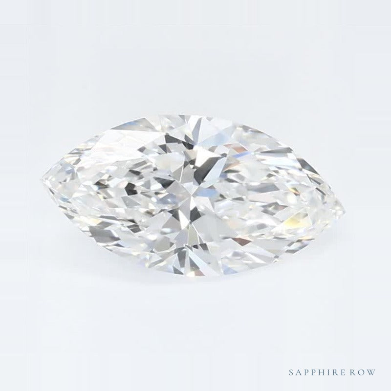 0.58 ct lab-grown diamond, marquise cut | Sapphire Row · cut7
