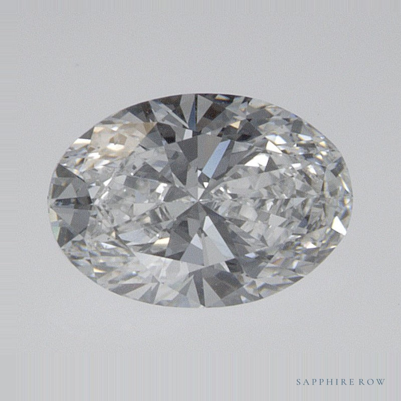 0.58 ct lab-grown diamond, oval cut | Sapphire Row · cut7