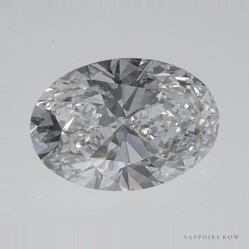 0.58 ct lab-grown diamond, oval cut | Sapphire Row · cut7