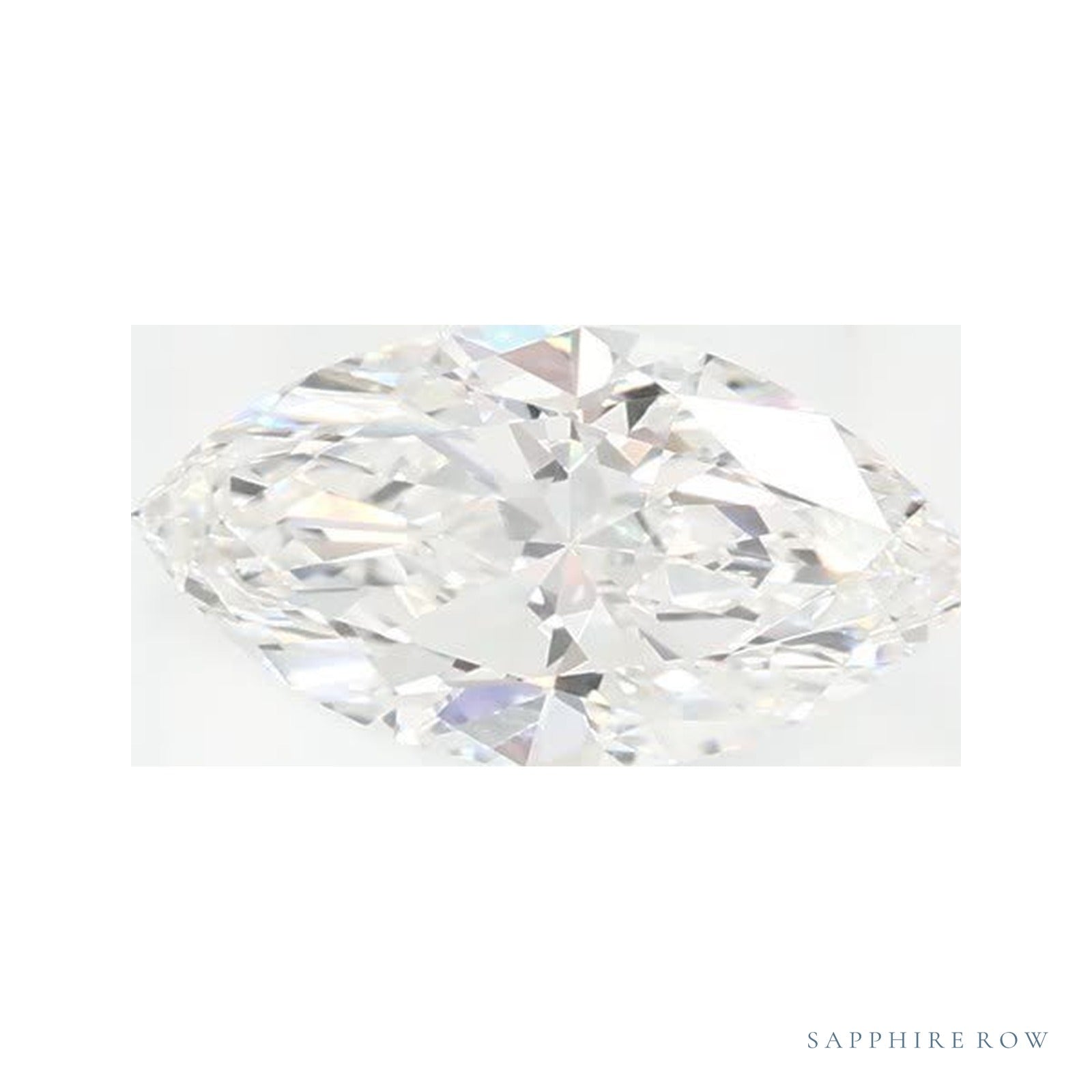 0.58 ct lab-grown diamond, marquise cut | Sapphire Row · cut4
