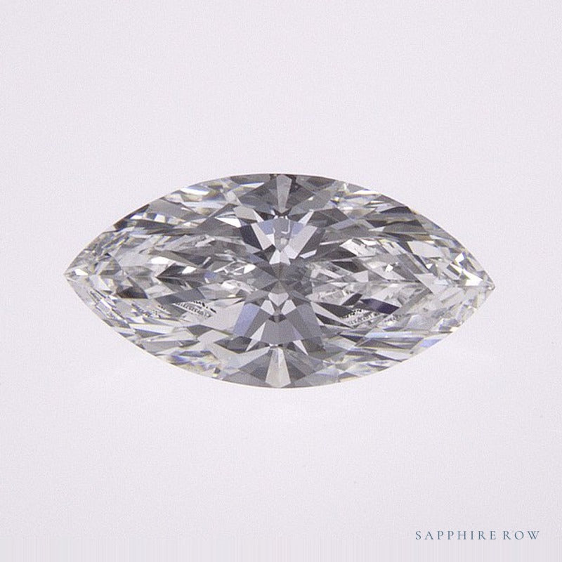 0.58 ct lab-grown diamond, marquise cut | Sapphire Row · cut7