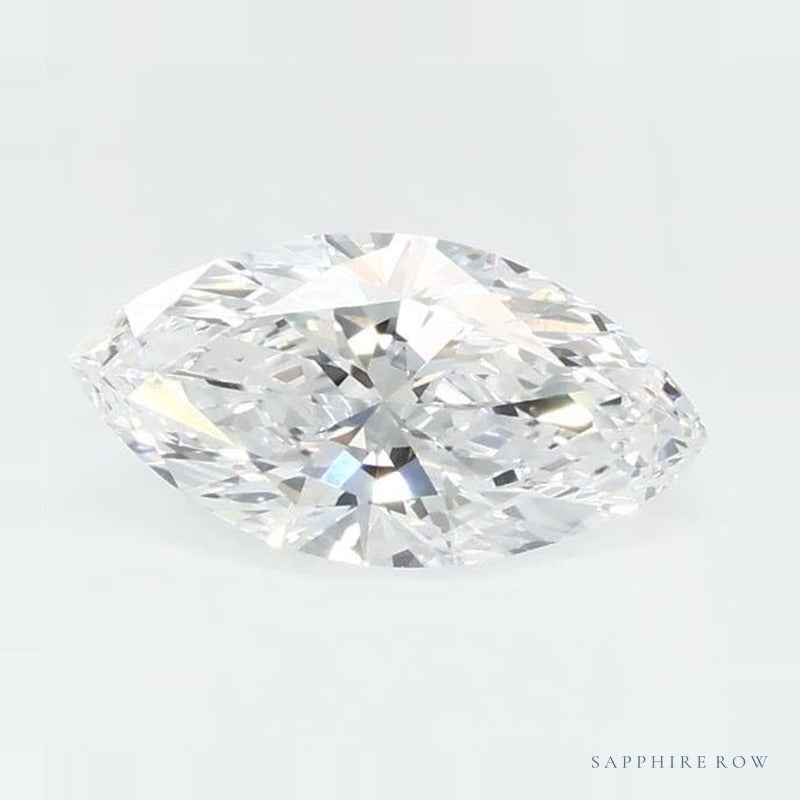 0.58 ct lab-grown diamond, marquise cut | Sapphire Row · cut7