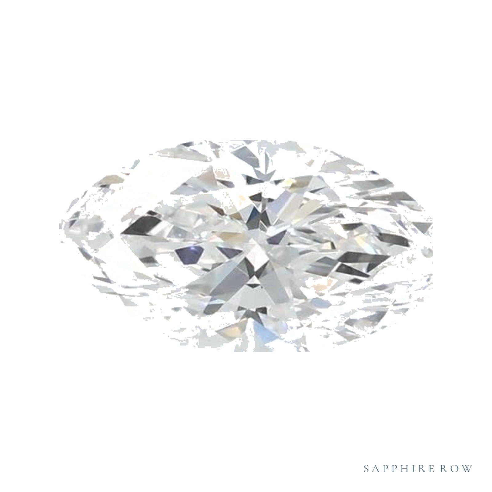 0.58 ct lab-grown diamond, marquise cut | Sapphire Row · cut4