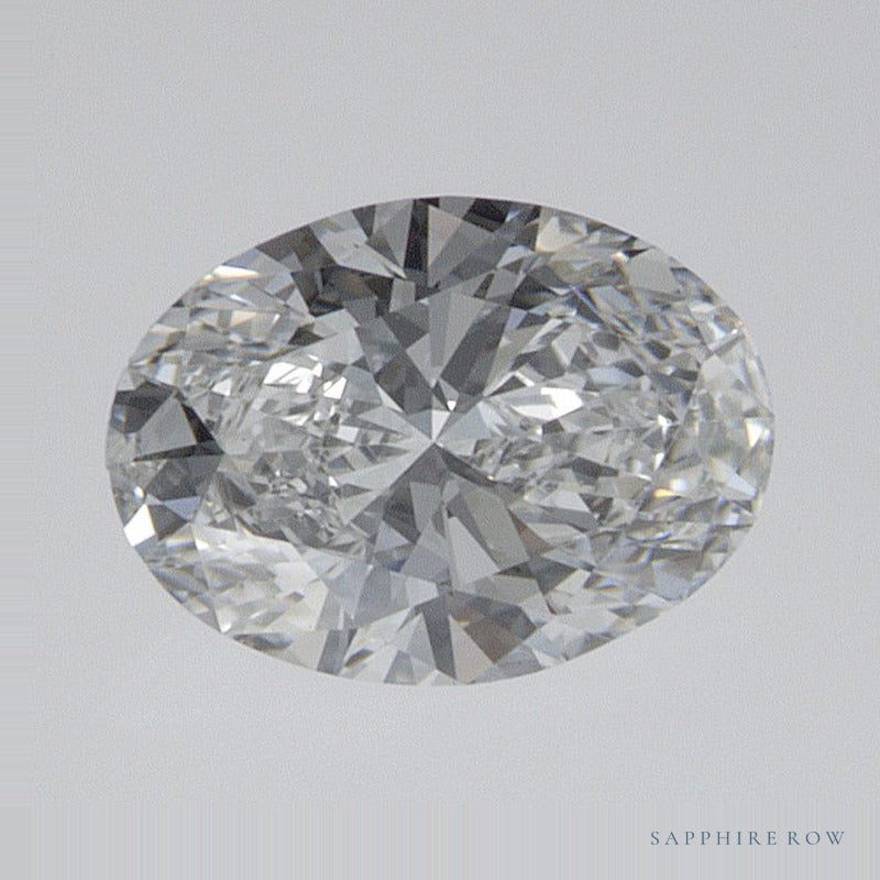 0.58 ct lab-grown diamond, oval cut | Sapphire Row · cut7