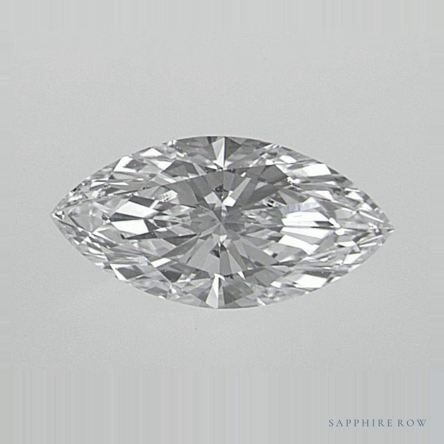 0.58 ct lab-grown diamond, marquise cut | Sapphire Row · cut7