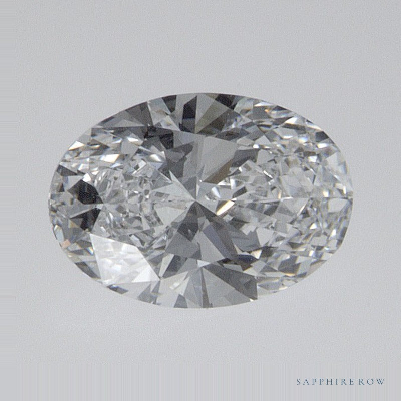 0.58 ct lab-grown diamond, oval cut | Sapphire Row · cut7