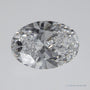 0.58 ct lab-grown diamond, oval cut | Sapphire Row · cut7