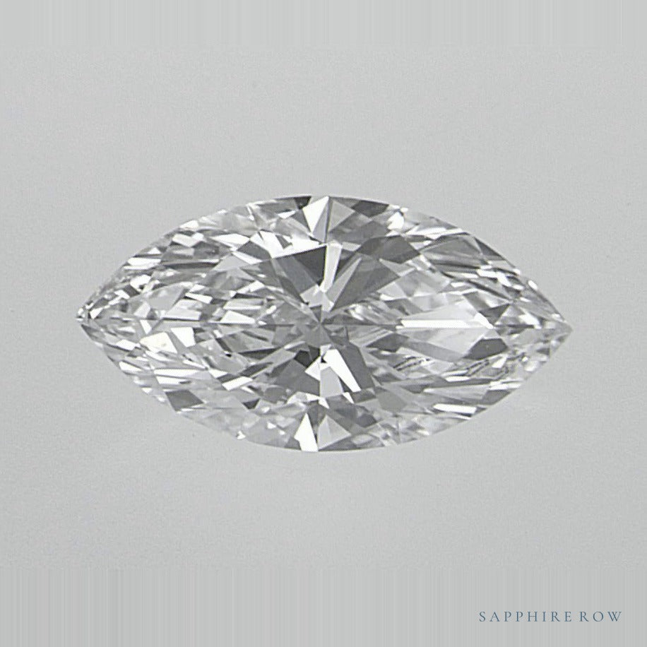 0.58 ct lab-grown diamond, marquise cut | Sapphire Row · cut7