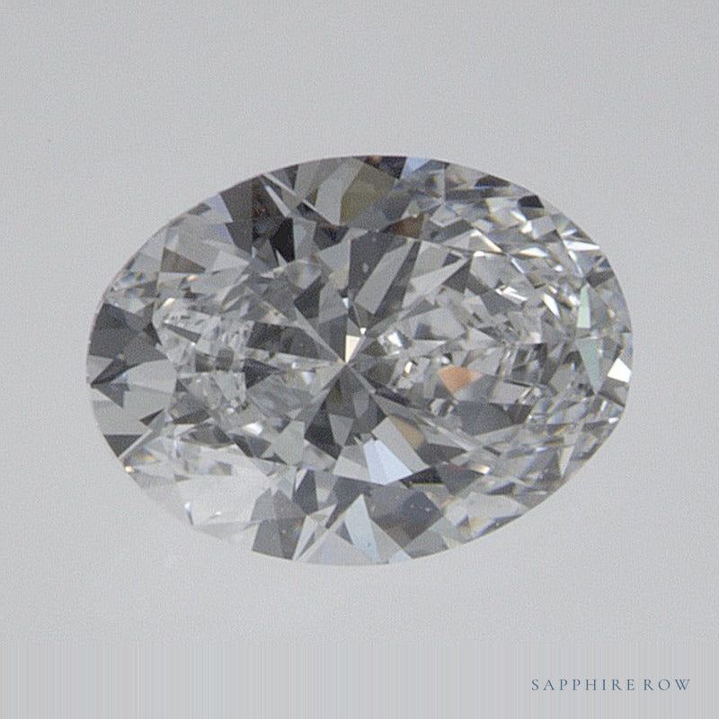 0.58 ct lab-grown diamond, oval cut | Sapphire Row · cut7