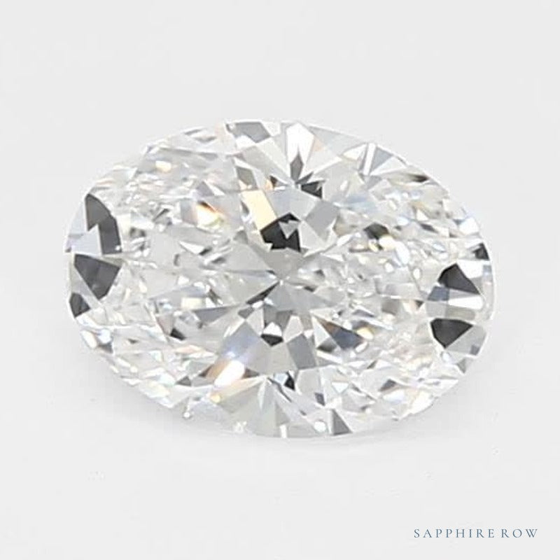 0.58 ct lab-grown diamond, oval cut | Sapphire Row · cut7