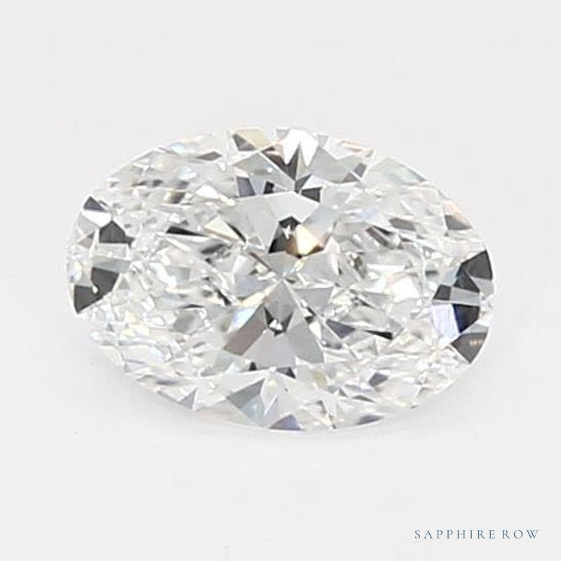 0.58 ct lab-grown diamond, oval cut | Sapphire Row · cut7