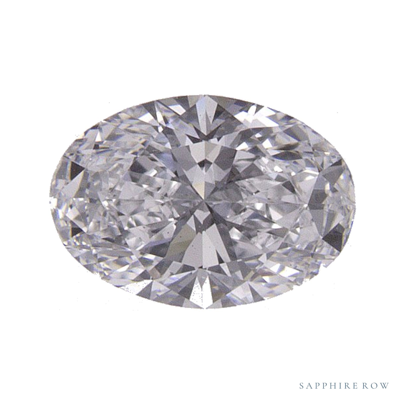 0.57 ct lab-grown diamond, oval cut | Sapphire Row · cut4