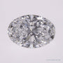 0.57 ct lab-grown diamond, oval cut | Sapphire Row · cut7