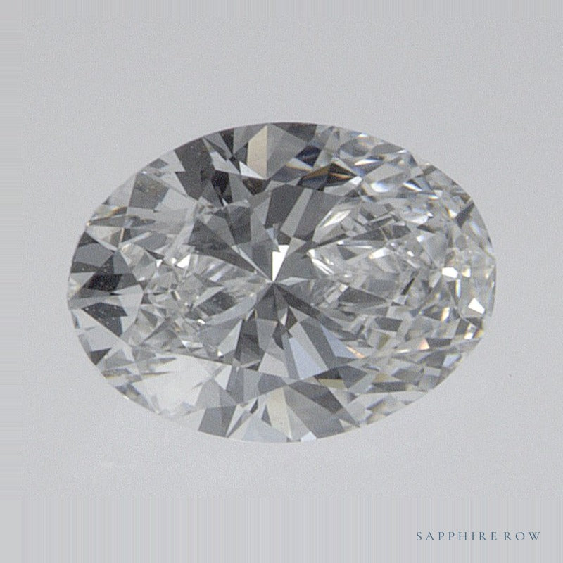 0.57 ct lab-grown diamond, oval cut | Sapphire Row · cut7