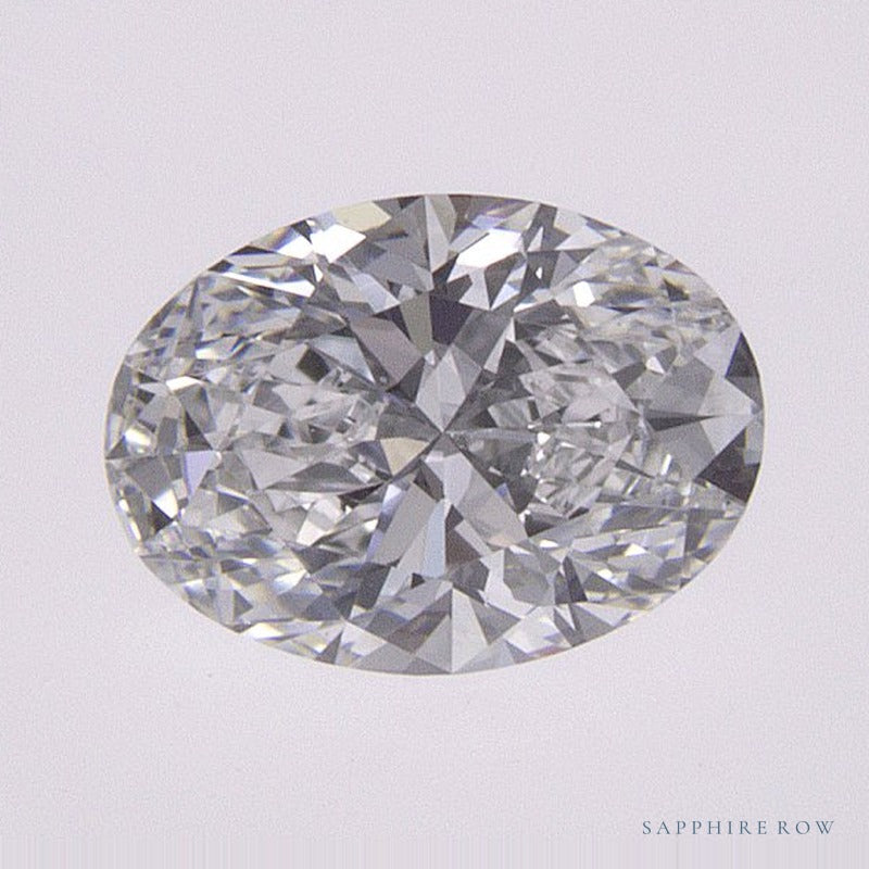 0.57 ct lab-grown diamond, oval cut | Sapphire Row · cut7