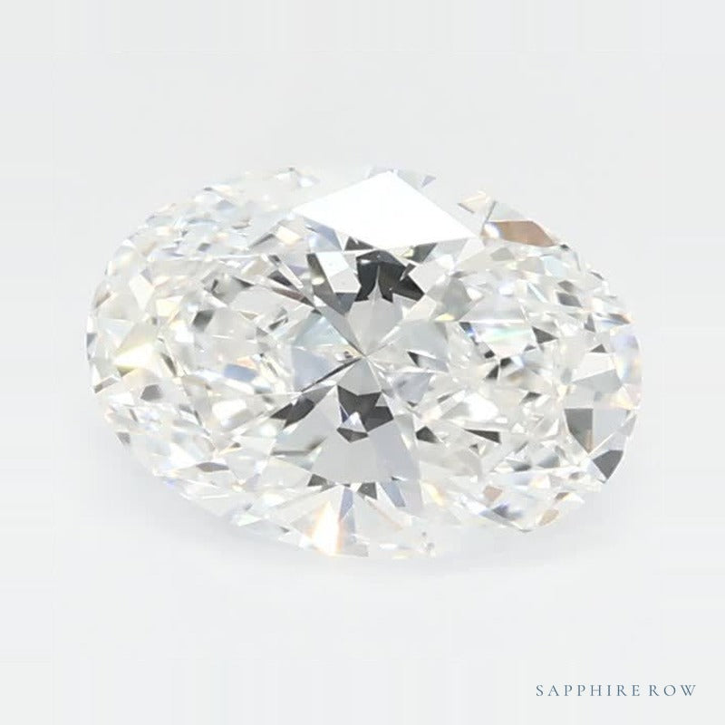 0.57 ct lab-grown diamond, oval cut | Sapphire Row · cut7