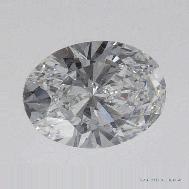 0.57 ct lab-grown diamond, oval cut | Sapphire Row · cut7