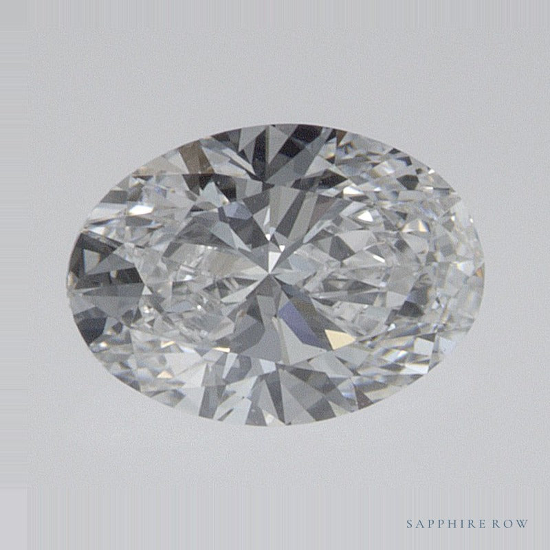 0.57 ct lab-grown diamond, oval cut | Sapphire Row · cut7