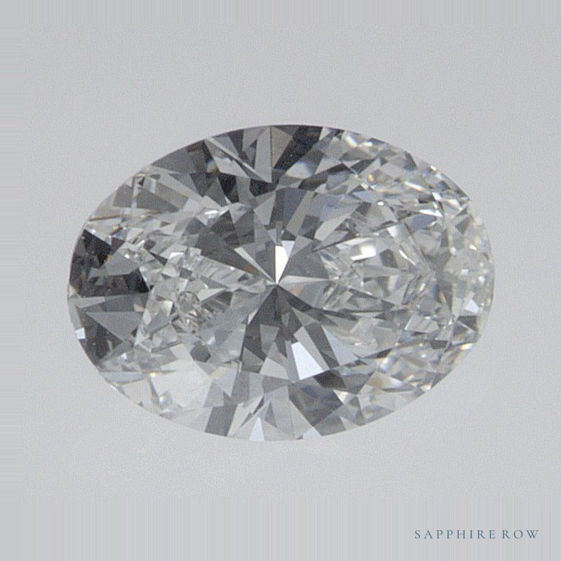 0.57 ct lab-grown diamond, oval cut | Sapphire Row · cut7
