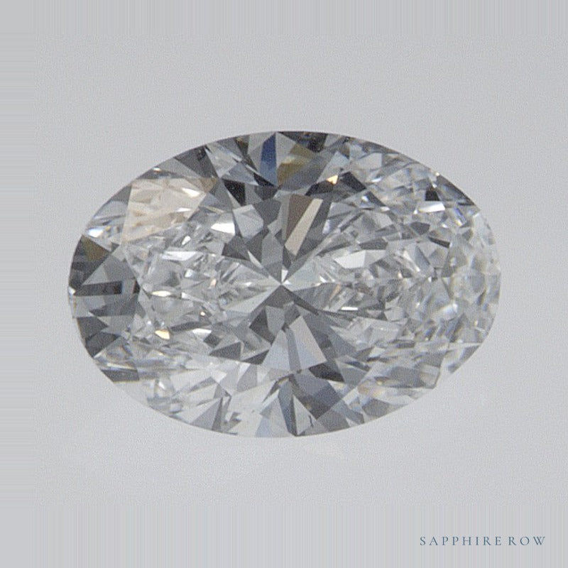 0.57 ct lab-grown diamond, oval cut | Sapphire Row · cut7