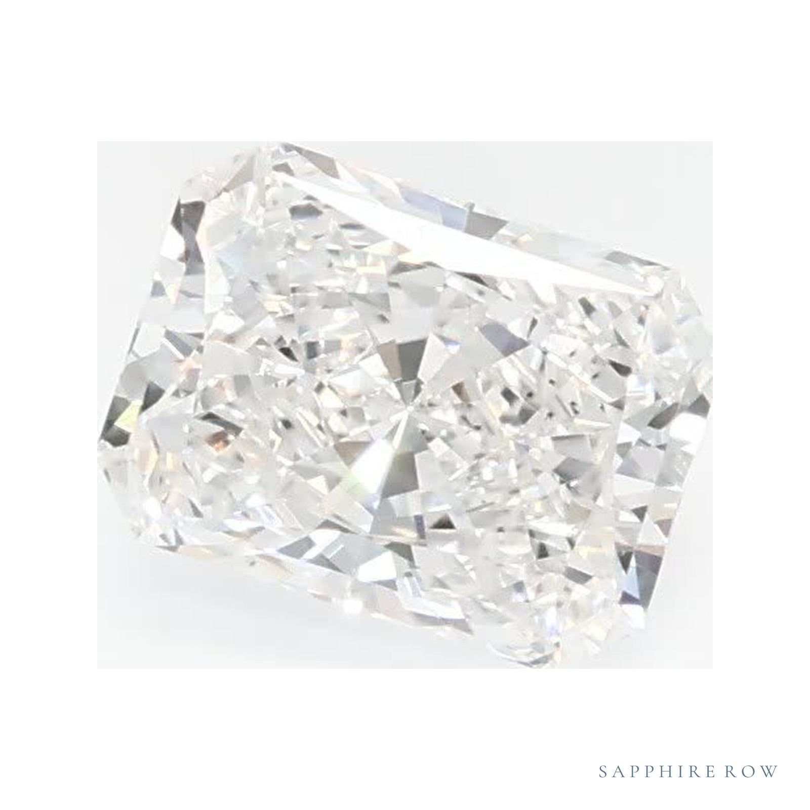 0.57 ct lab-grown diamond, radiant cut | Sapphire Row · cut4