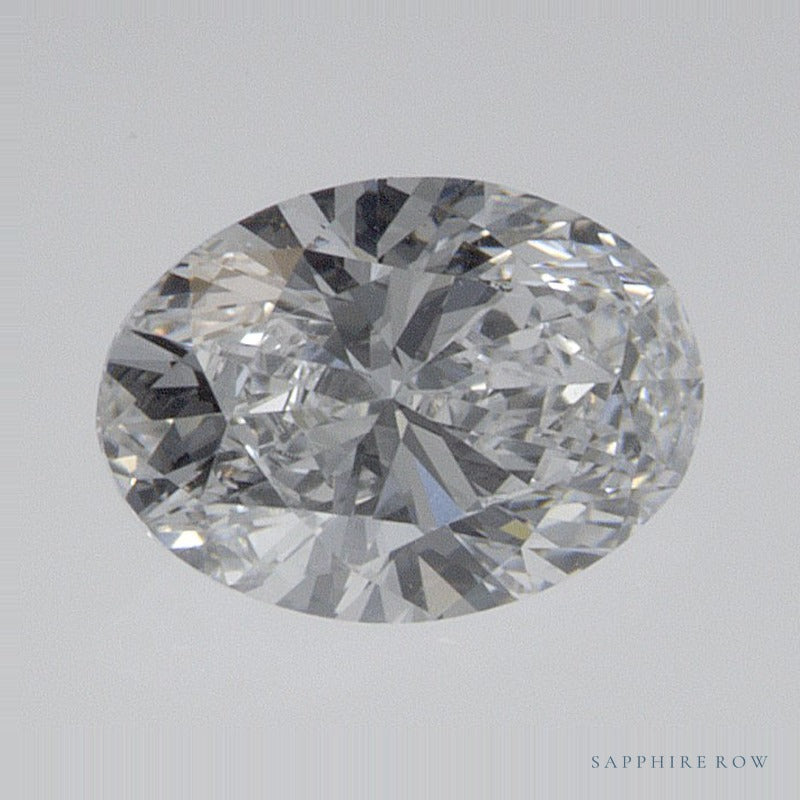 0.57 ct lab-grown diamond, oval cut | Sapphire Row · cut7