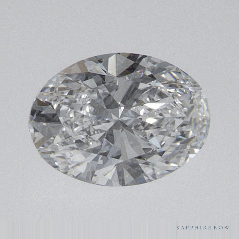 0.57 ct lab-grown diamond, oval cut | Sapphire Row · cut7
