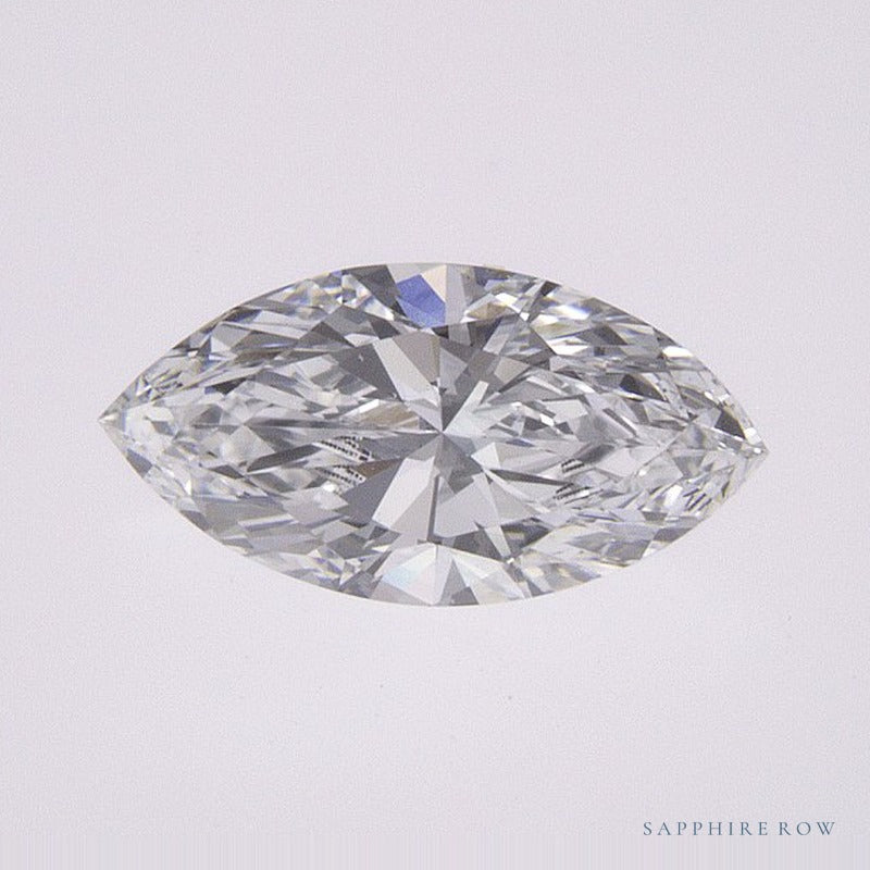 0.57 ct lab-grown diamond, marquise cut | Sapphire Row · cut7