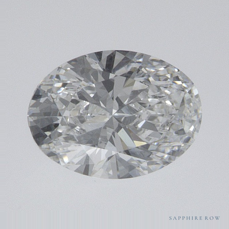 0.57 ct lab-grown diamond, oval cut | Sapphire Row · cut7