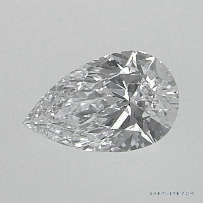 0.57 ct lab-grown diamond, pear cut | Sapphire Row · cut7