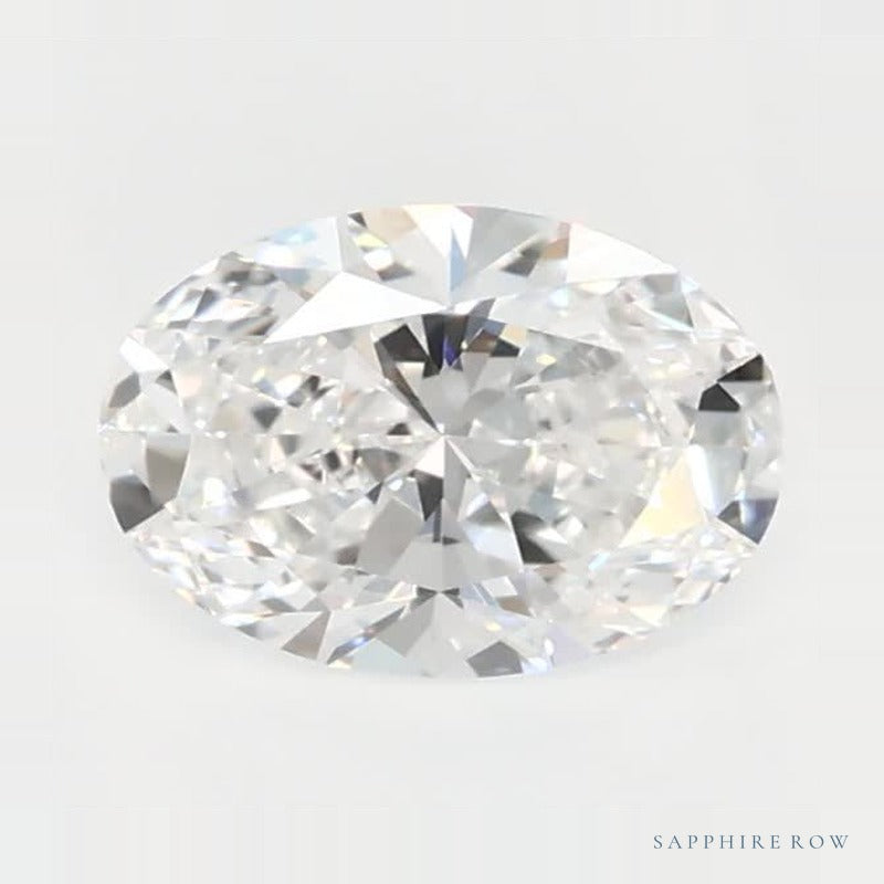 0.57 ct lab-grown diamond, oval cut | Sapphire Row · cut7