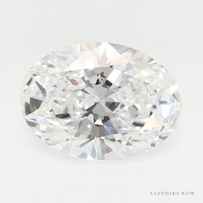 0.57 ct lab-grown diamond, oval cut | Sapphire Row · cut7