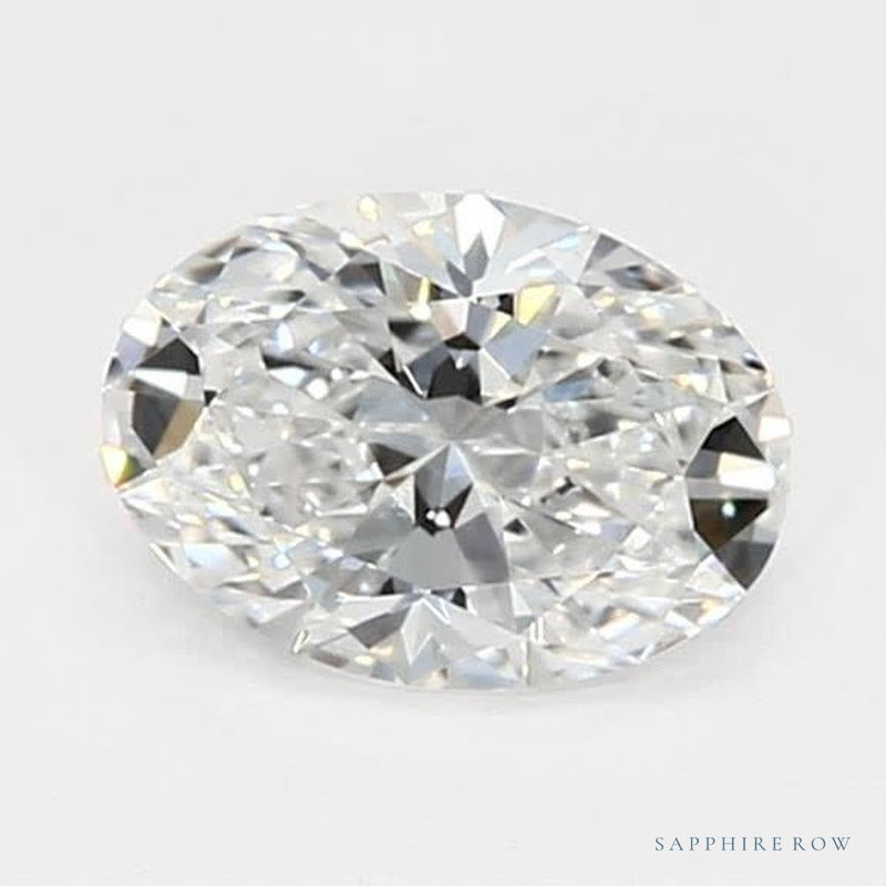 0.57 ct lab-grown diamond, oval cut | Sapphire Row · cut7